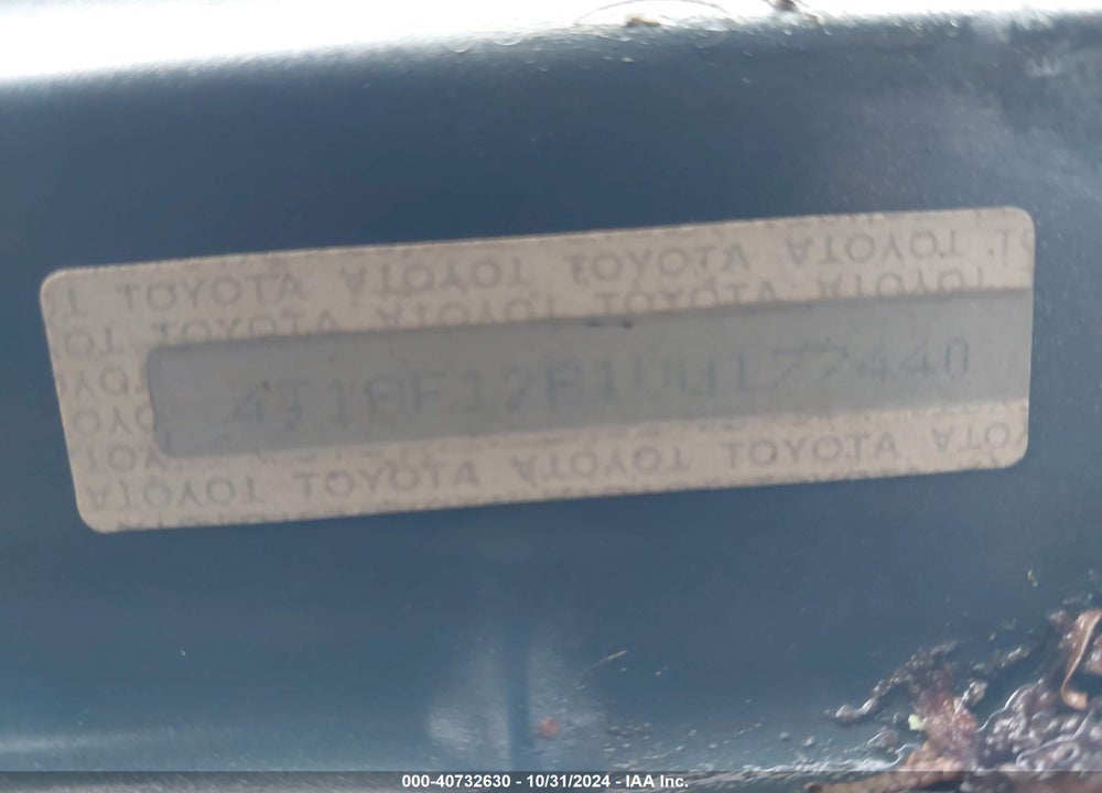 1997 TOYOTA AVALON XLS VIN: 4T1BF12B1VU177440