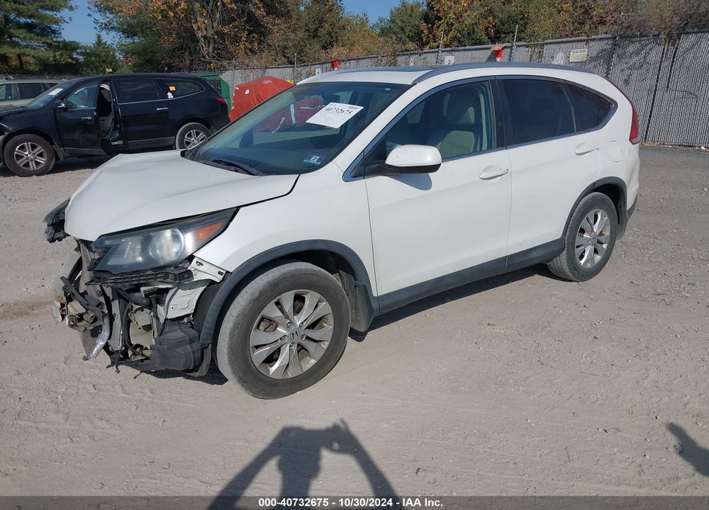 2013 HONDA CR-V EX-L VIN: 5J6RM4H79DL022954