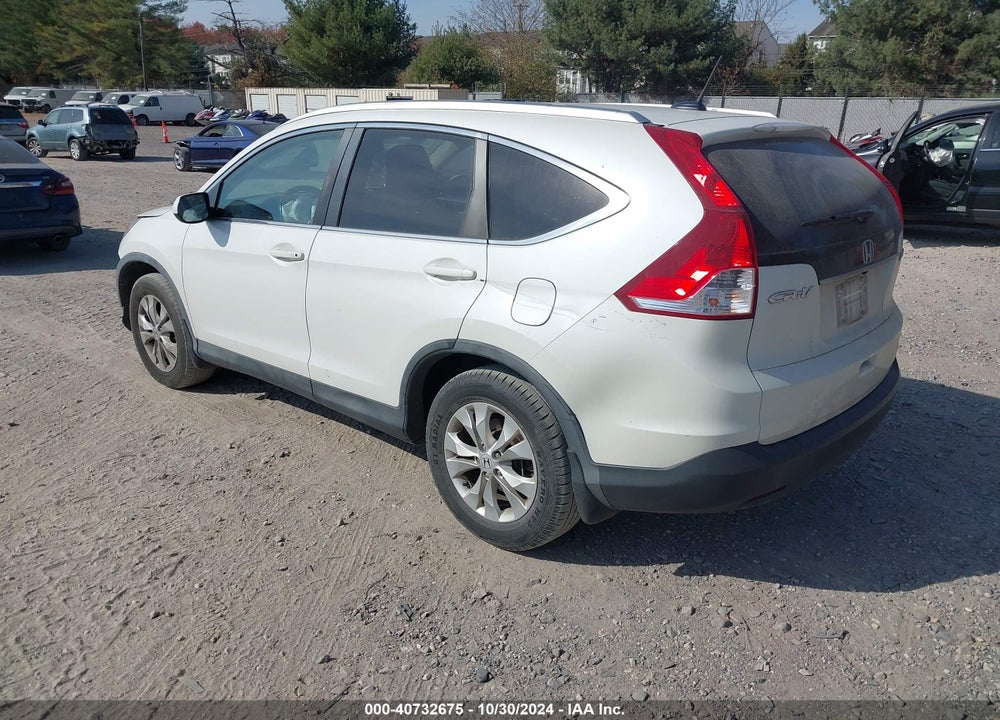 2013 HONDA CR-V EX-L VIN: 5J6RM4H79DL022954