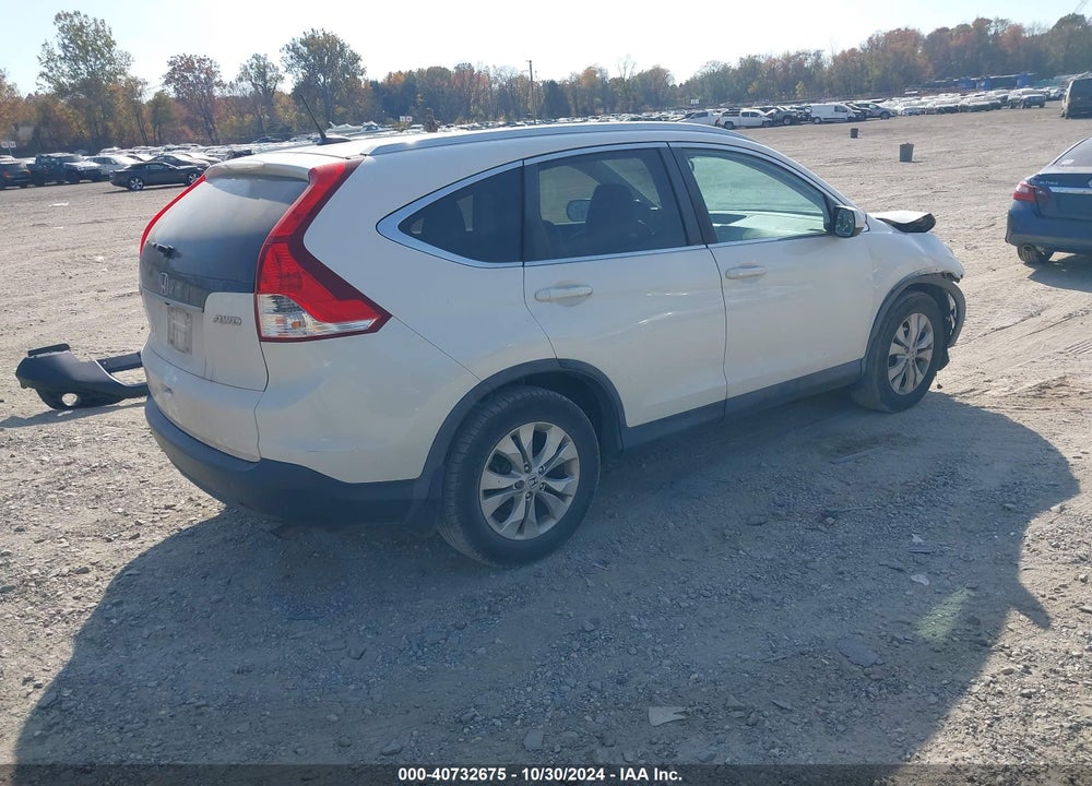2013 HONDA CR-V EX-L VIN: 5J6RM4H79DL022954