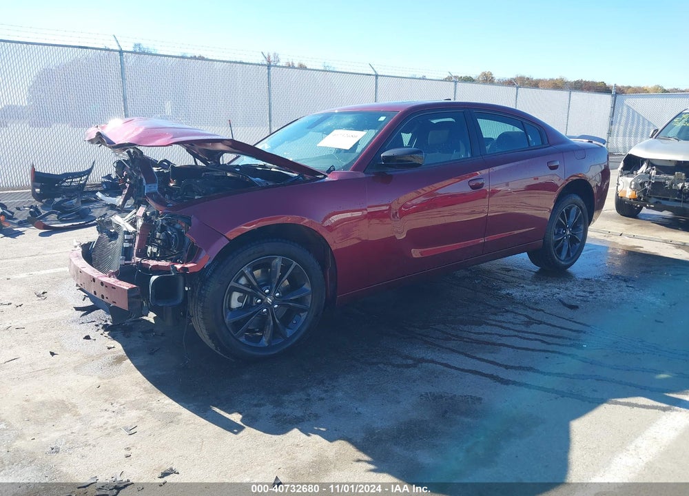 2023 DODGE CHARGER SXT AWD VIN: 2C3CDXJG4PH704668