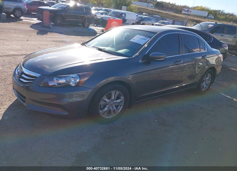 2012 HONDA ACCORD 2.4 SE VIN: 1HGCP2F68CA117423