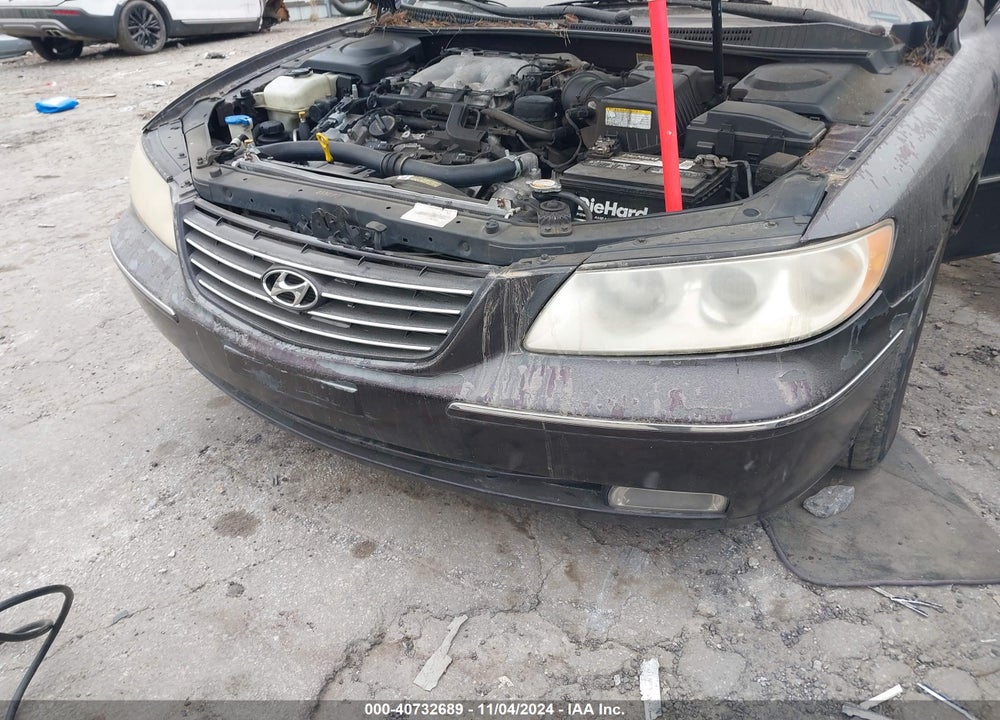 2006 HYUNDAI AZERA LIMITED/SE VIN: KMHFC46FX6A135098