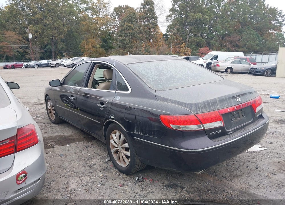 2006 HYUNDAI AZERA LIMITED/SE VIN: KMHFC46FX6A135098