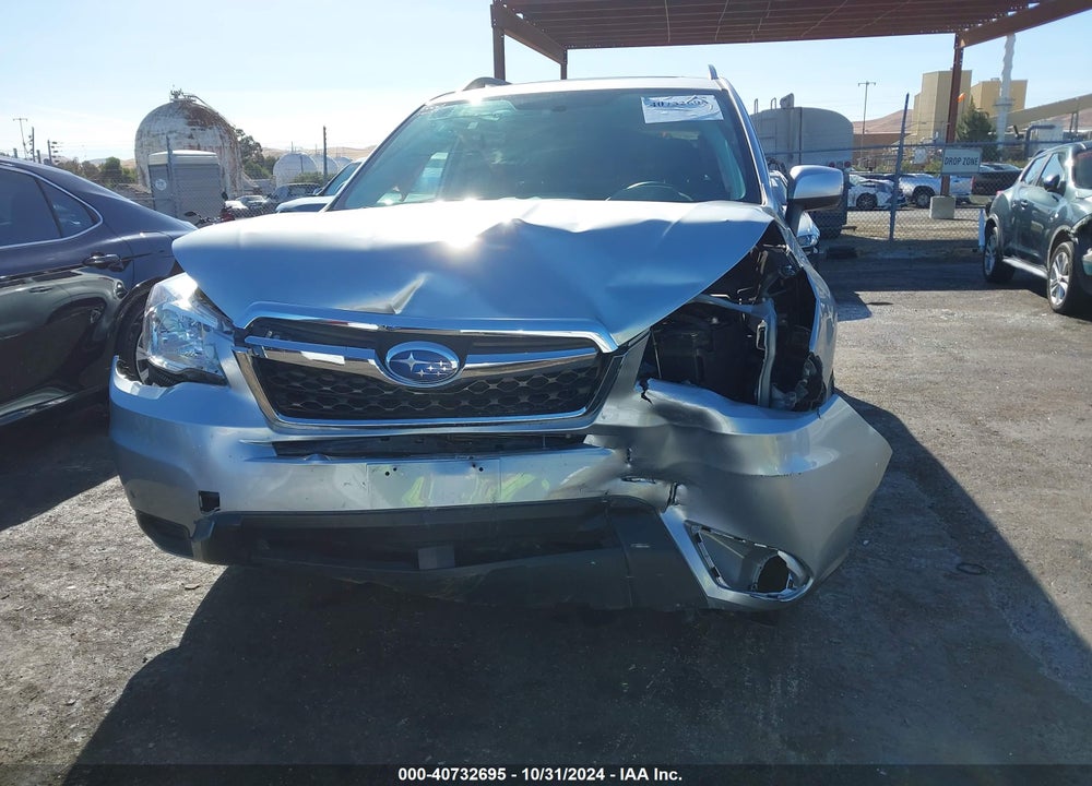 2015 SUBARU FORESTER 2.5I PREMIUM VIN: JF2SJADC8FH571666