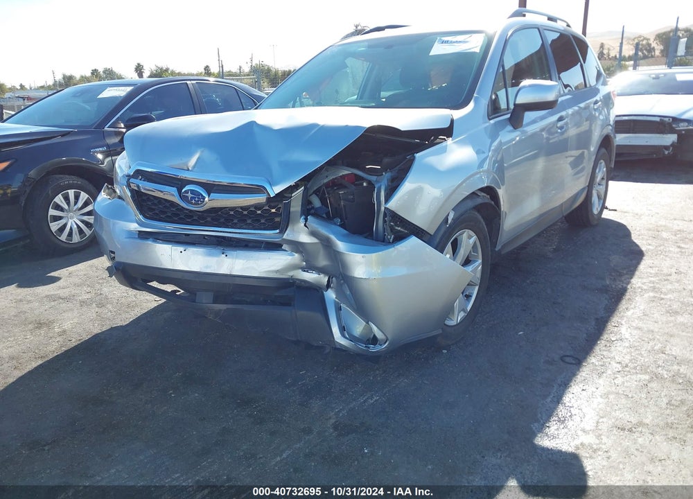 2015 SUBARU FORESTER 2.5I PREMIUM VIN: JF2SJADC8FH571666