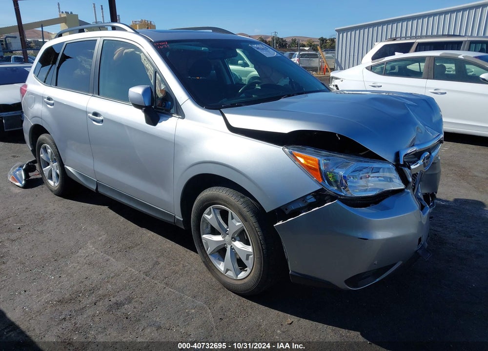 2015 SUBARU FORESTER 2.5I PREMIUM VIN: JF2SJADC8FH571666