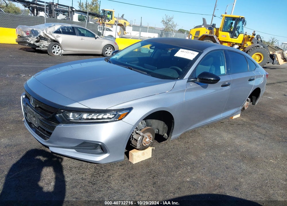 2022 HONDA ACCORD LX VIN: 1HGCV1F1XNA014687