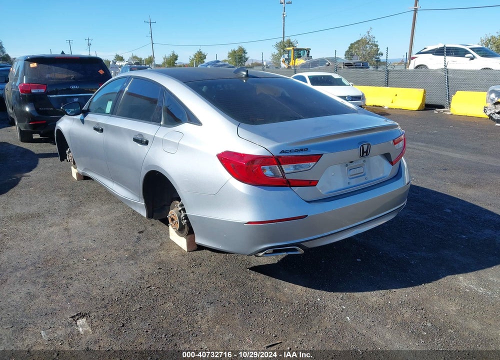 2022 HONDA ACCORD LX VIN: 1HGCV1F1XNA014687