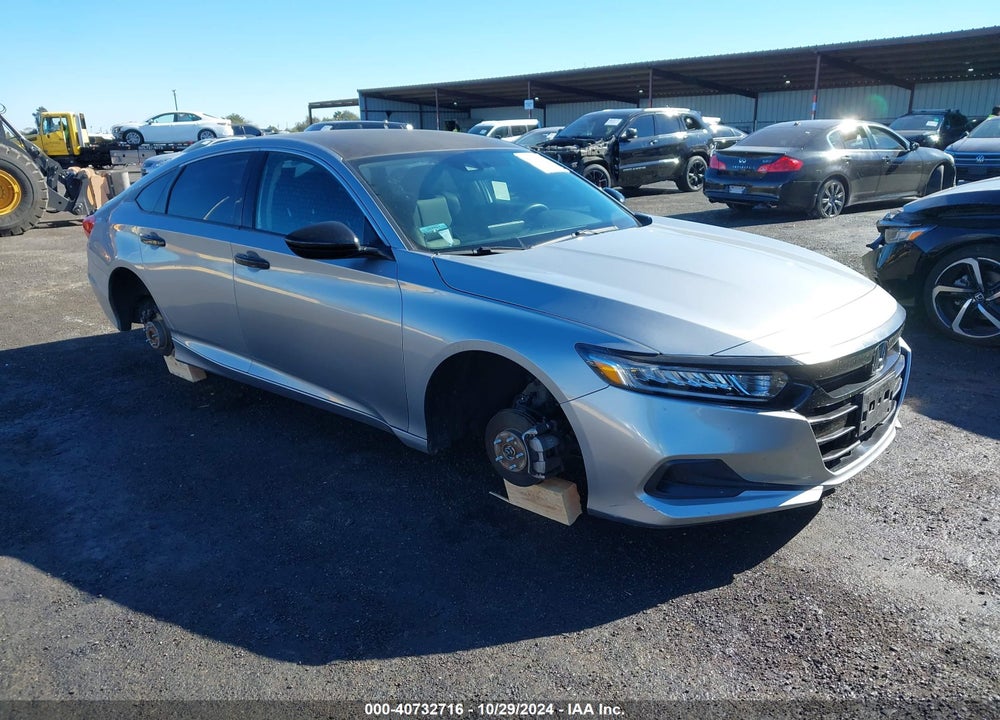 2022 HONDA ACCORD LX VIN: 1HGCV1F1XNA014687