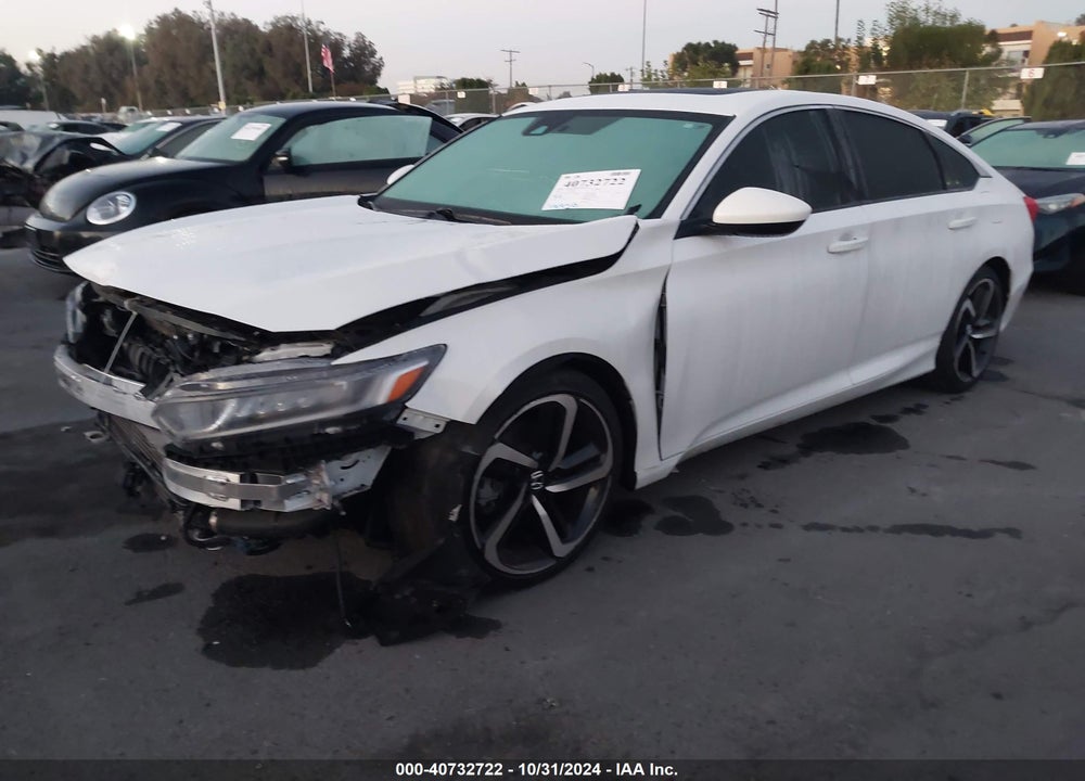 2018 HONDA ACCORD SPORT 2.0T VIN: 1HGCV2F34JA050084