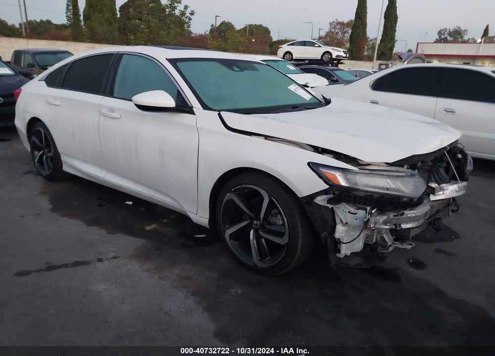 2018 HONDA ACCORD SPORT 2.0T VIN: 1HGCV2F34JA050084
