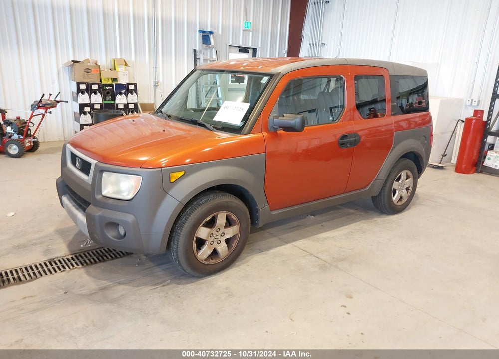2003 HONDA ELEMENT EX VIN: 5J6YH28593L016329