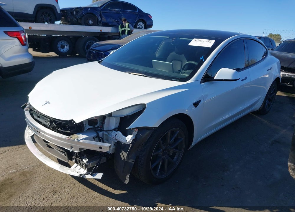 2023 TESLA MODEL 3 REAR-WHEEL DRIVE VIN: 5YJ3E1EA1PF404085