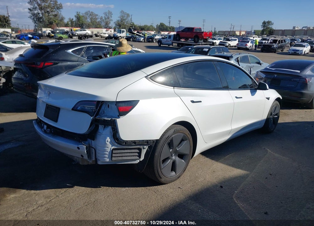 2023 TESLA MODEL 3 REAR-WHEEL DRIVE VIN: 5YJ3E1EA1PF404085