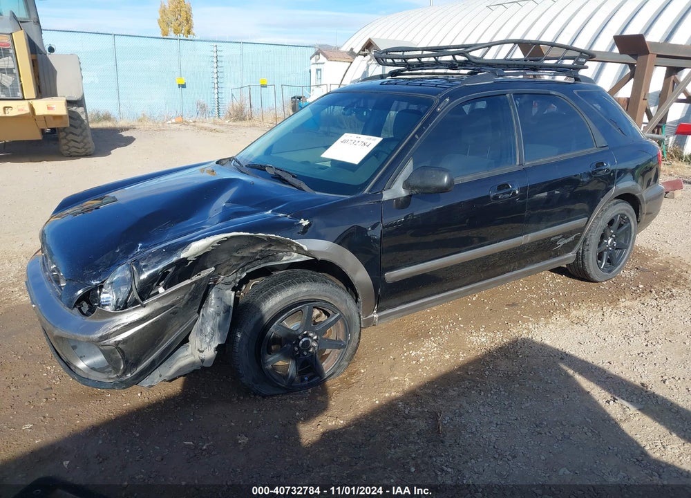 2002 SUBARU IMPREZA OUTBACK SPORT VIN: JF1GG68552G821964