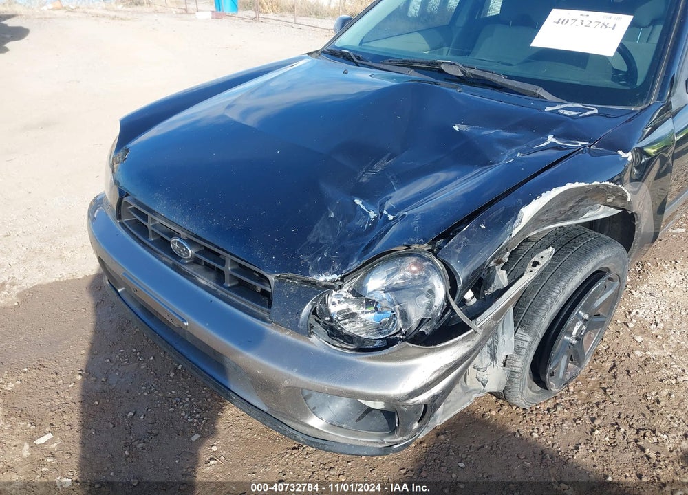 2002 SUBARU IMPREZA OUTBACK SPORT VIN: JF1GG68552G821964