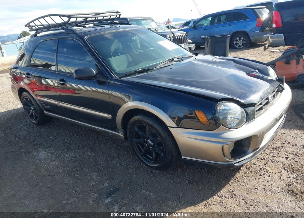 2002 SUBARU IMPREZA OUTBACK SPORT VIN: JF1GG68552G821964