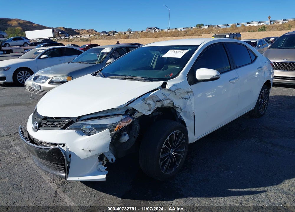 2016 TOYOTA COROLLA S PLUS VIN: 5YFBURHE0GP542796