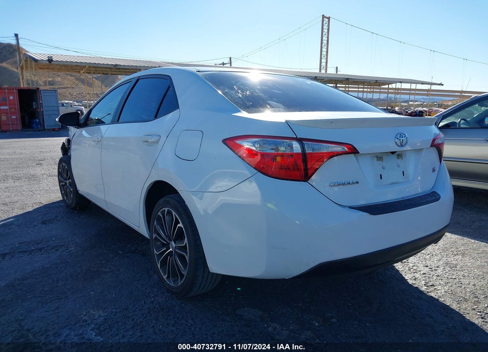 2016 TOYOTA COROLLA S PLUS VIN: 5YFBURHE0GP542796