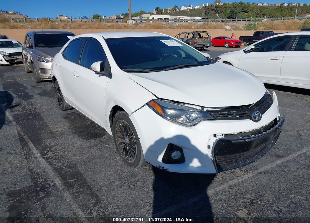 2016 TOYOTA COROLLA S PLUS VIN: 5YFBURHE0GP542796