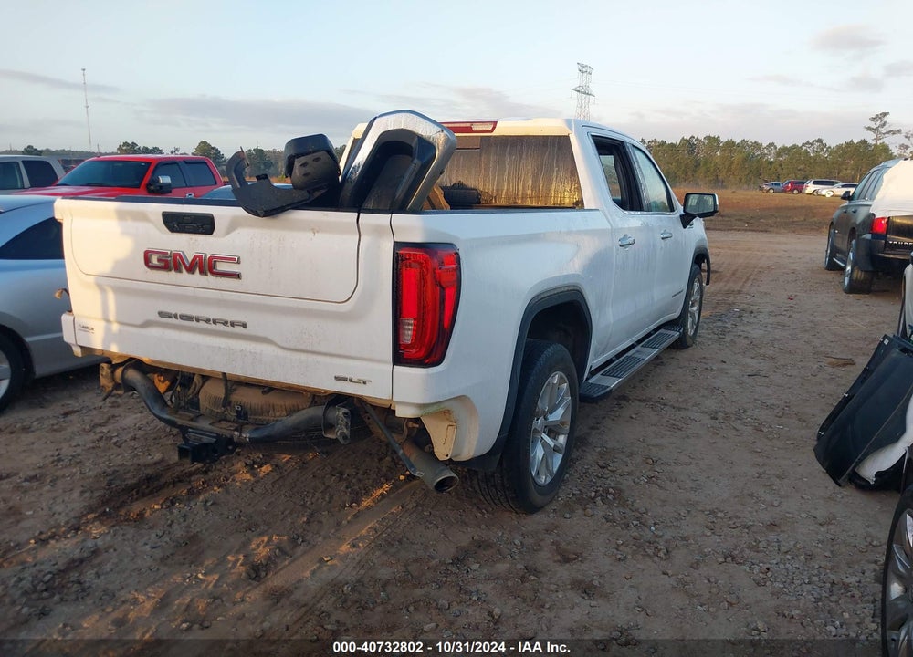 2019 GMC SIERRA 1500 SLT VIN: 3GTP8DEDXKG200148