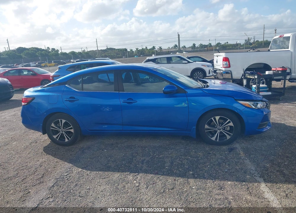 2021 NISSAN SENTRA SV XTRONIC CVT VIN: 3N1AB8CV4MY202794