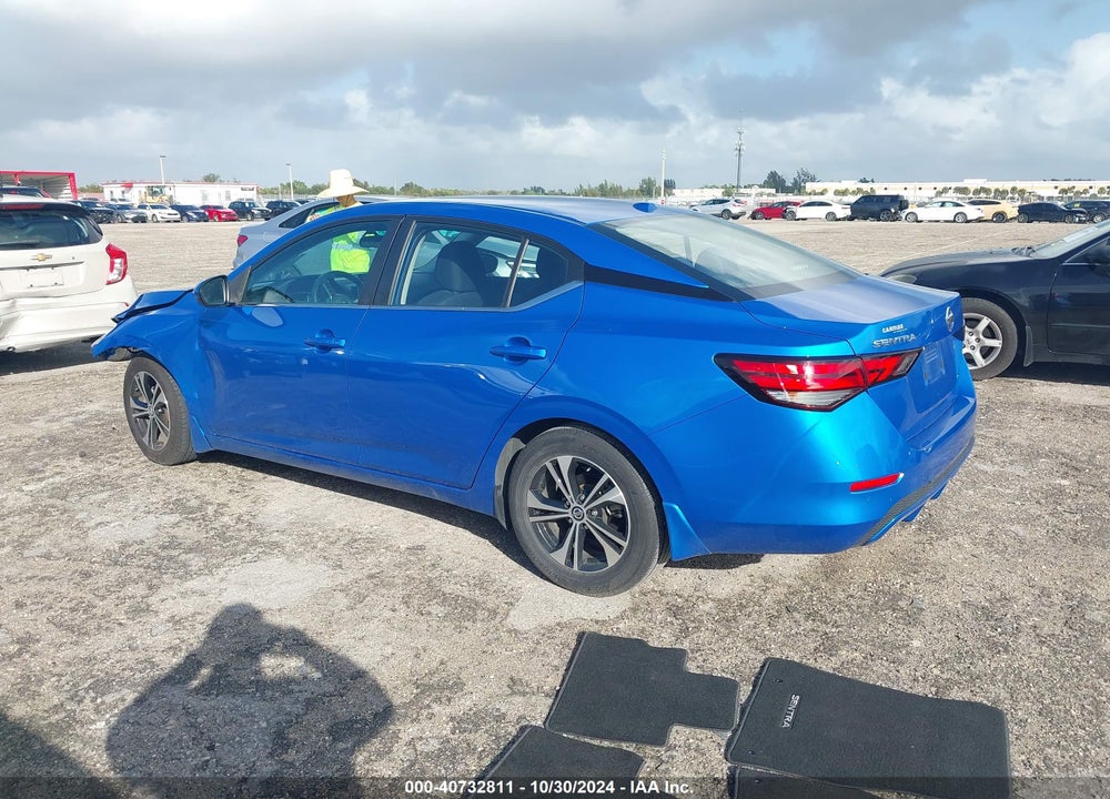 2021 NISSAN SENTRA SV XTRONIC CVT VIN: 3N1AB8CV4MY202794