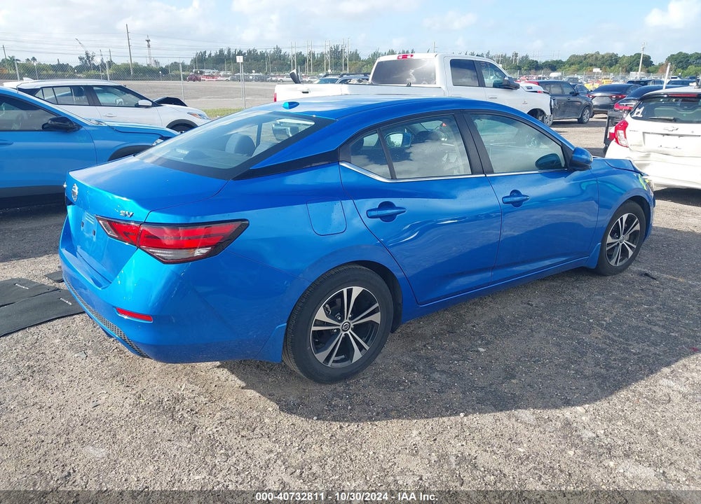 2021 NISSAN SENTRA SV XTRONIC CVT VIN: 3N1AB8CV4MY202794