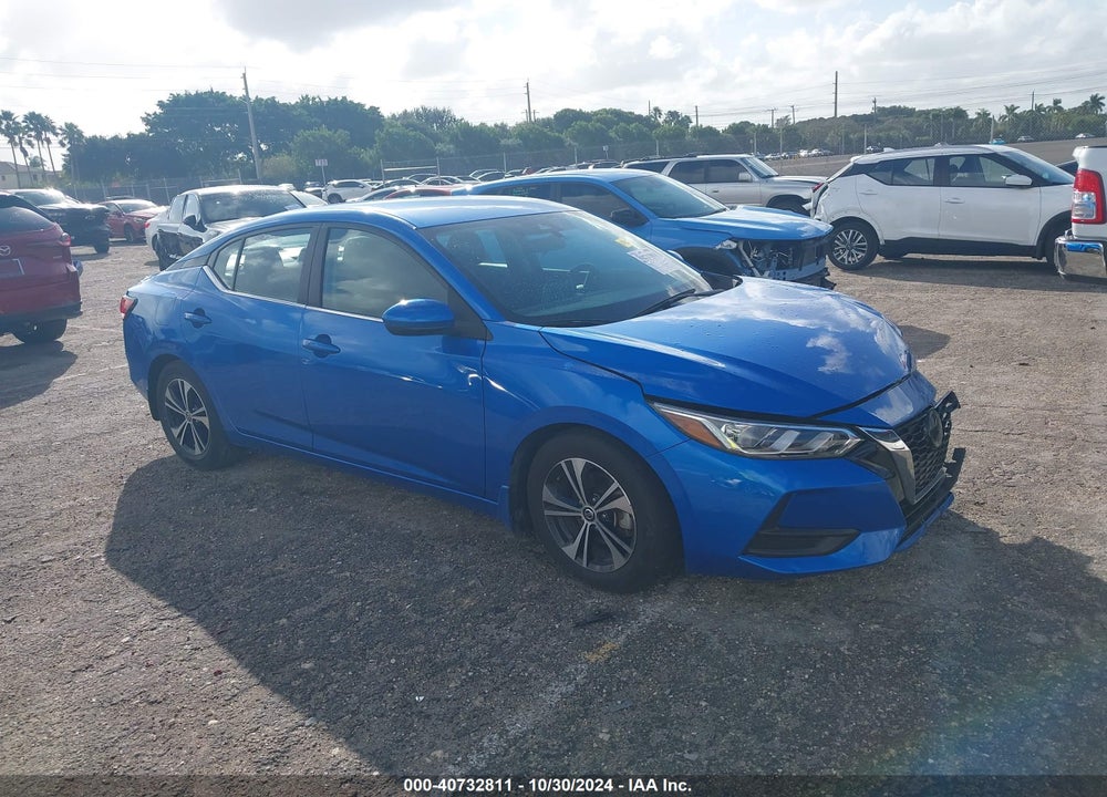 2021 NISSAN SENTRA SV XTRONIC CVT VIN: 3N1AB8CV4MY202794