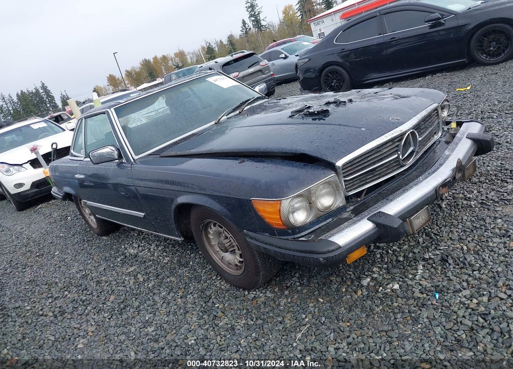 1981 MERCEDES-BENZ 380 SL VIN: WDBBA45A8BB004592