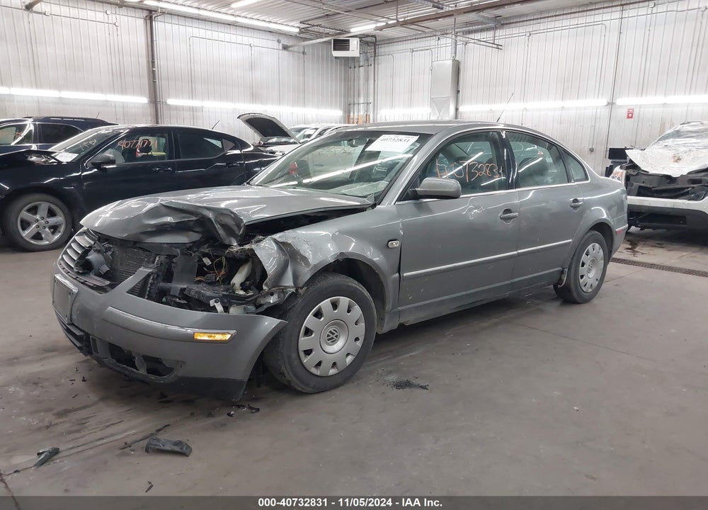 2003 VOLKSWAGEN PASSAT GL VIN: WVWMD63B83P292031