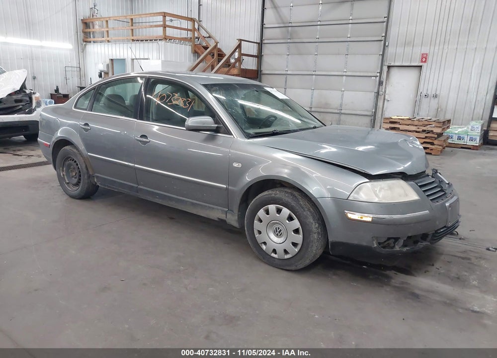 2003 VOLKSWAGEN PASSAT GL VIN: WVWMD63B83P292031
