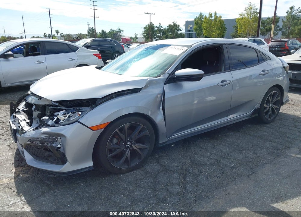 2017 HONDA CIVIC SPORT VIN: SHHFK7H44HU422210