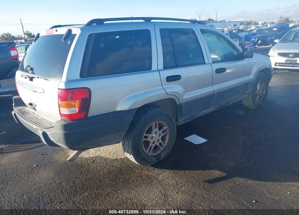 2004 JEEP GRAND CHEROKEE LAREDO VIN: 1J4GW48S94C303075