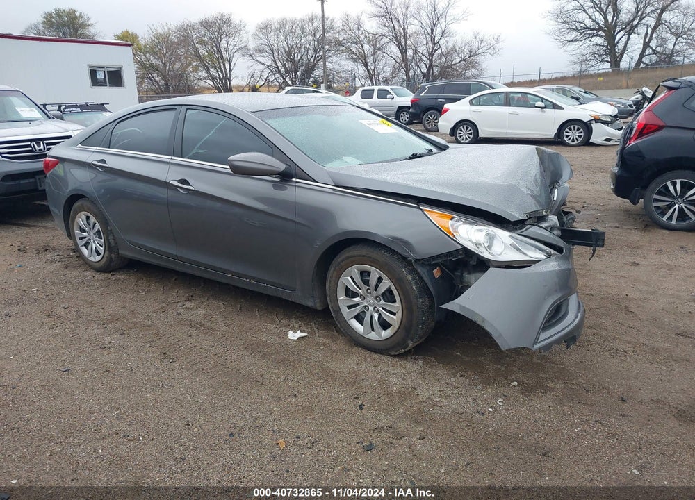2013 HYUNDAI SONATA GLS VIN: 5NPEB4AC6DH545452
