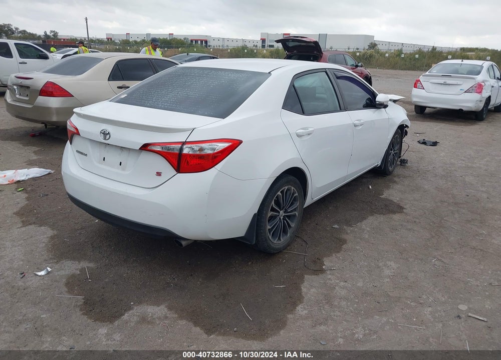 2015 TOYOTA COROLLA VIN: 2T1BURHE5FC474249