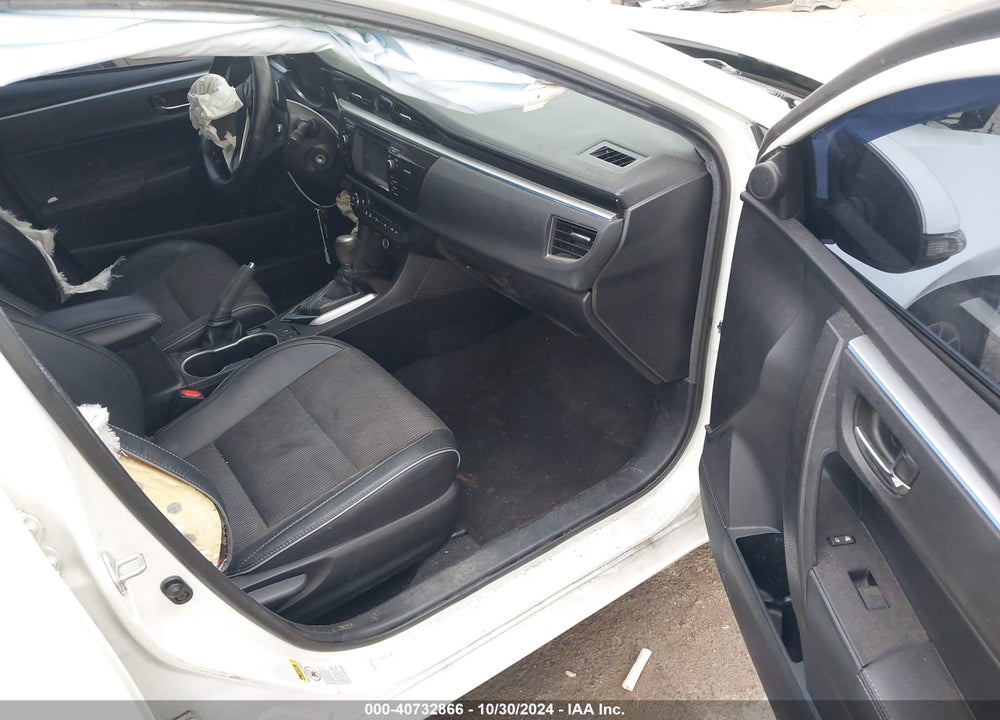 2015 TOYOTA COROLLA VIN: 2T1BURHE5FC474249