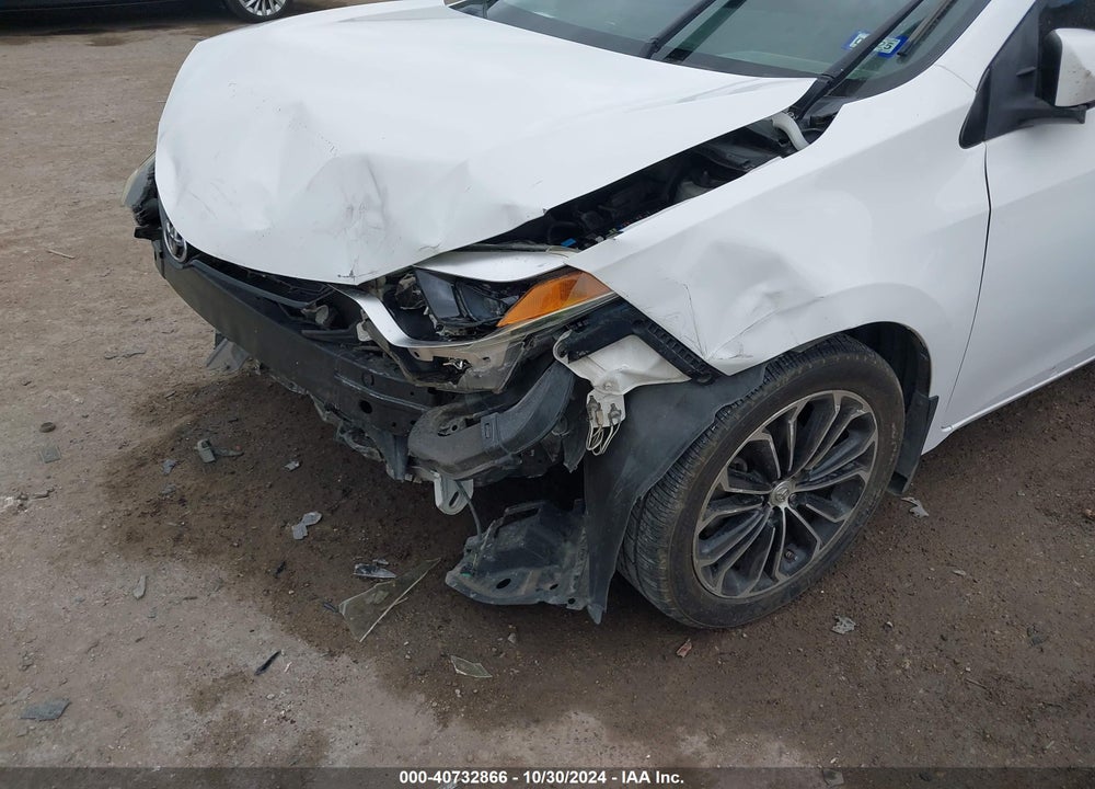 2015 TOYOTA COROLLA VIN: 2T1BURHE5FC474249