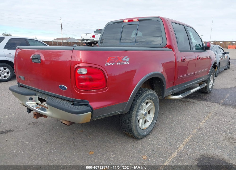 2002 FORD F-150 LARIAT/XLT VIN: 1FTRW08L12KB72470