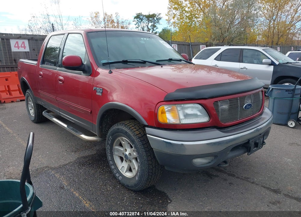 2002 FORD F-150 LARIAT/XLT VIN: 1FTRW08L12KB72470