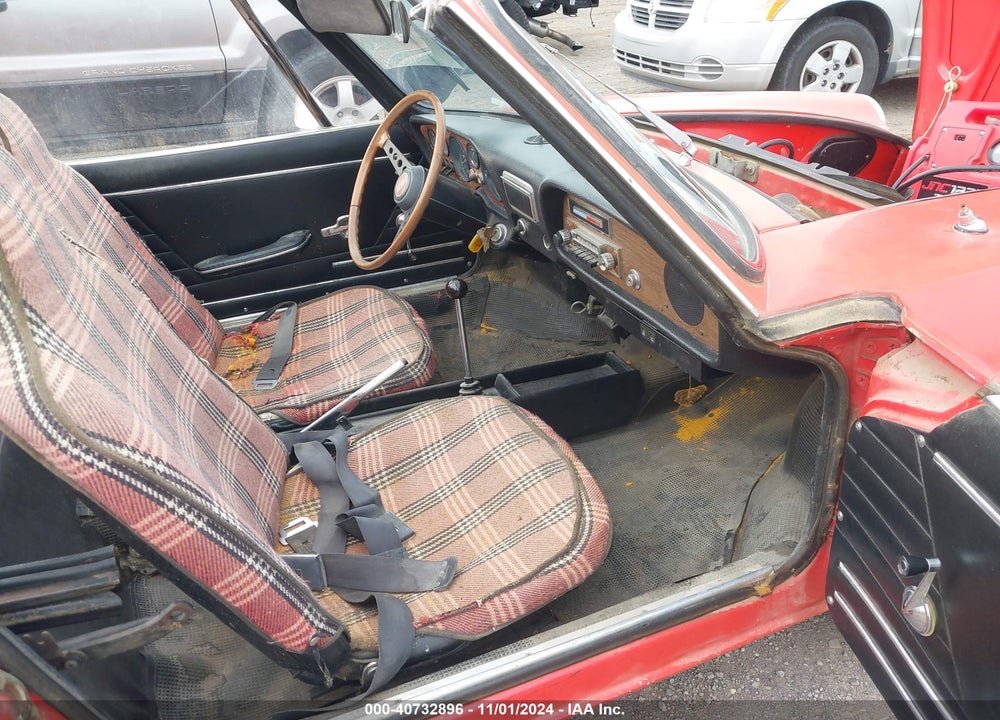 1971 FIAT 124 SPIDER VIN: 100GBS10099967