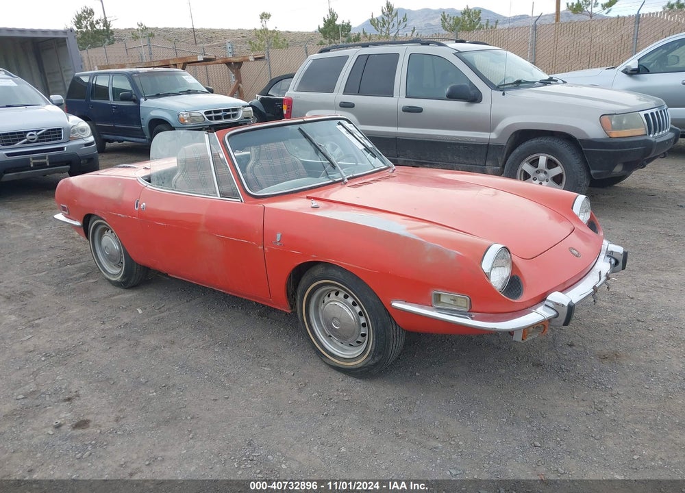 1971 FIAT 124 SPIDER VIN: 100GBS10099967