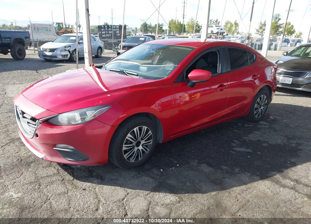 2015 MAZDA 3 I SPORT VIN: 3MZBM1U72FM158756