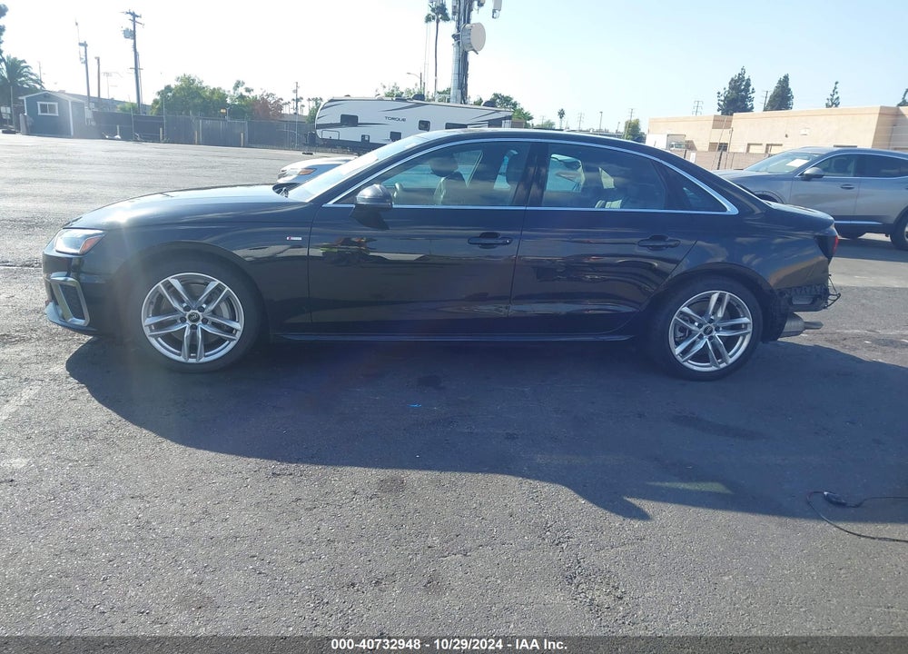 2023 AUDI A4 PREMIUM 45 TFSI S LINE QUATTRO S TRONIC VIN: WAUDAAF47PN007889