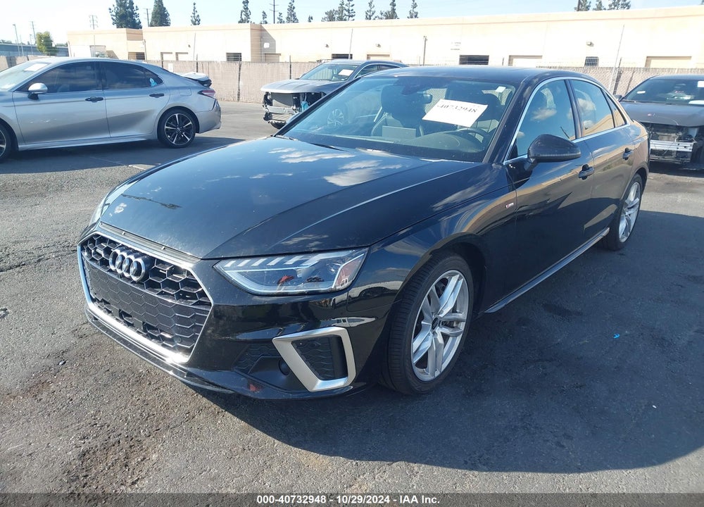 2023 AUDI A4 PREMIUM 45 TFSI S LINE QUATTRO S TRONIC VIN: WAUDAAF47PN007889