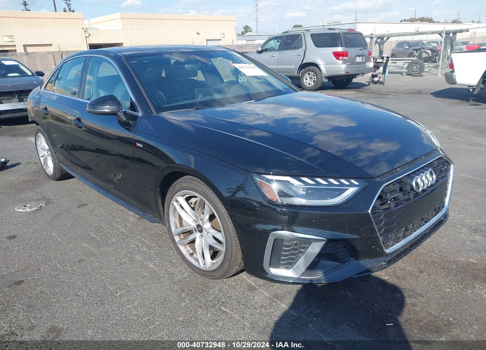 2023 AUDI A4 PREMIUM 45 TFSI S LINE QUATTRO S TRONIC VIN: WAUDAAF47PN007889
