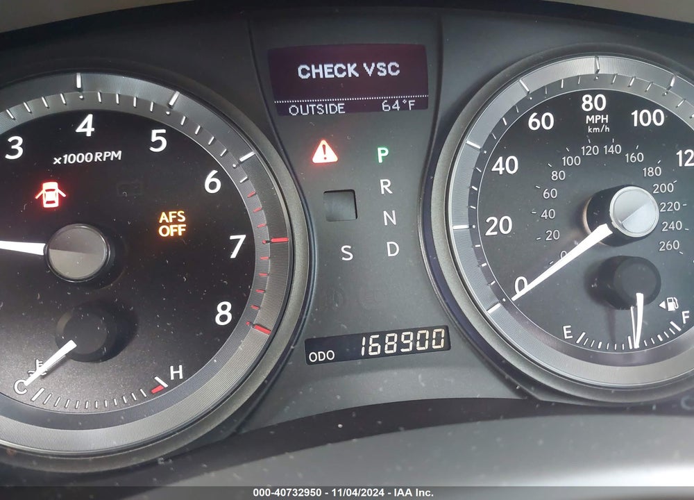 2008 LEXUS ES 350 VIN: JTHBJ46G682232456