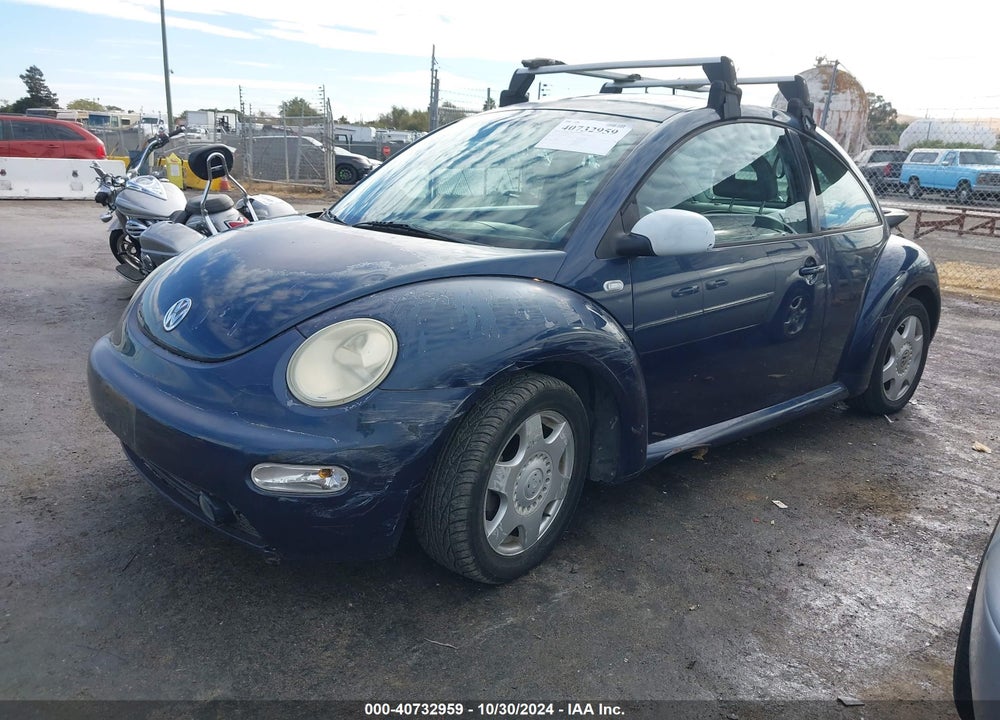 2001 VOLKSWAGEN NEW BEETLE GLX VIN: 3VWDD21C91M421687