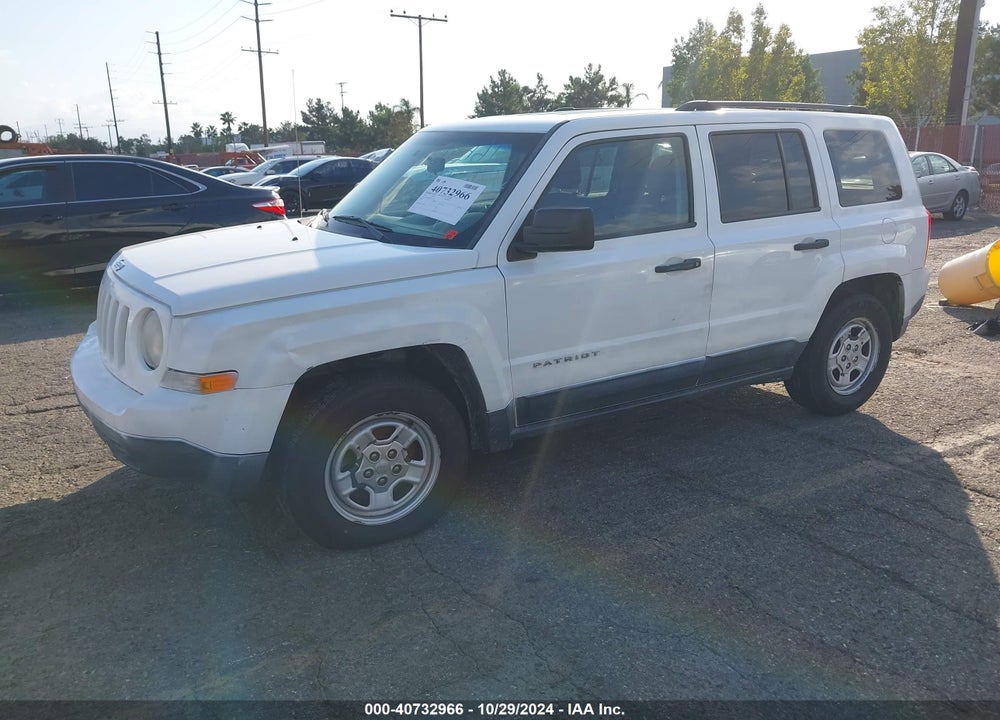 2014 JEEP PATRIOT SPORT VIN: 1C4NJPBBXED793771